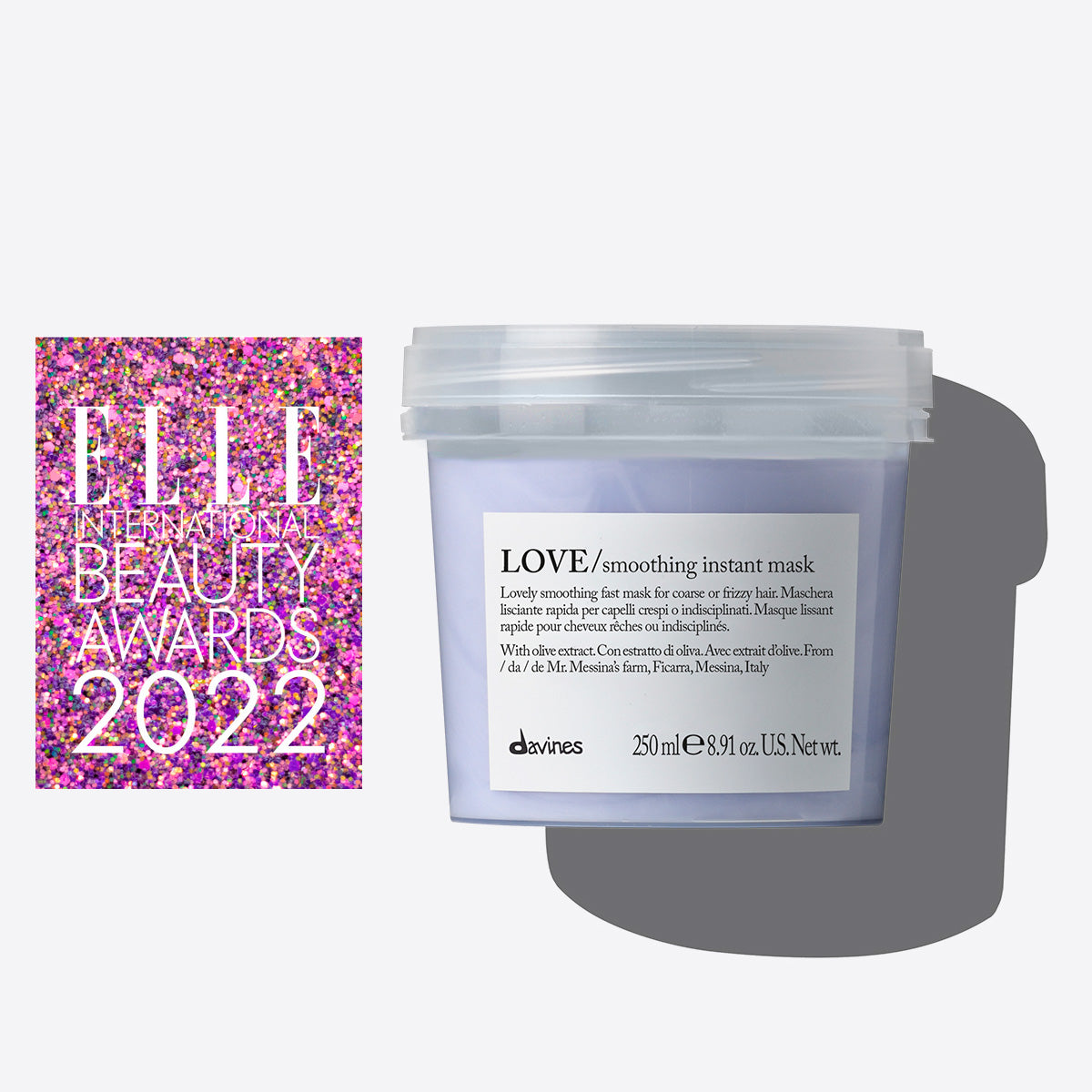 LOVE Smoothing Instant Mask 1  Davines
