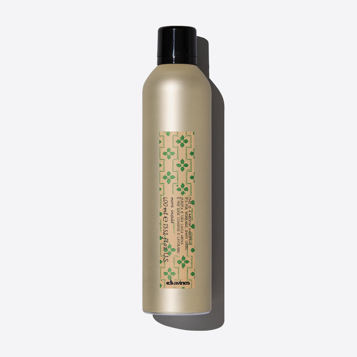 This is a Medium Hair Spray  400 ml 1  400 mlDavines
